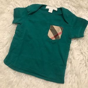 Burberry t-shirt. Size 6m. Excellent condition